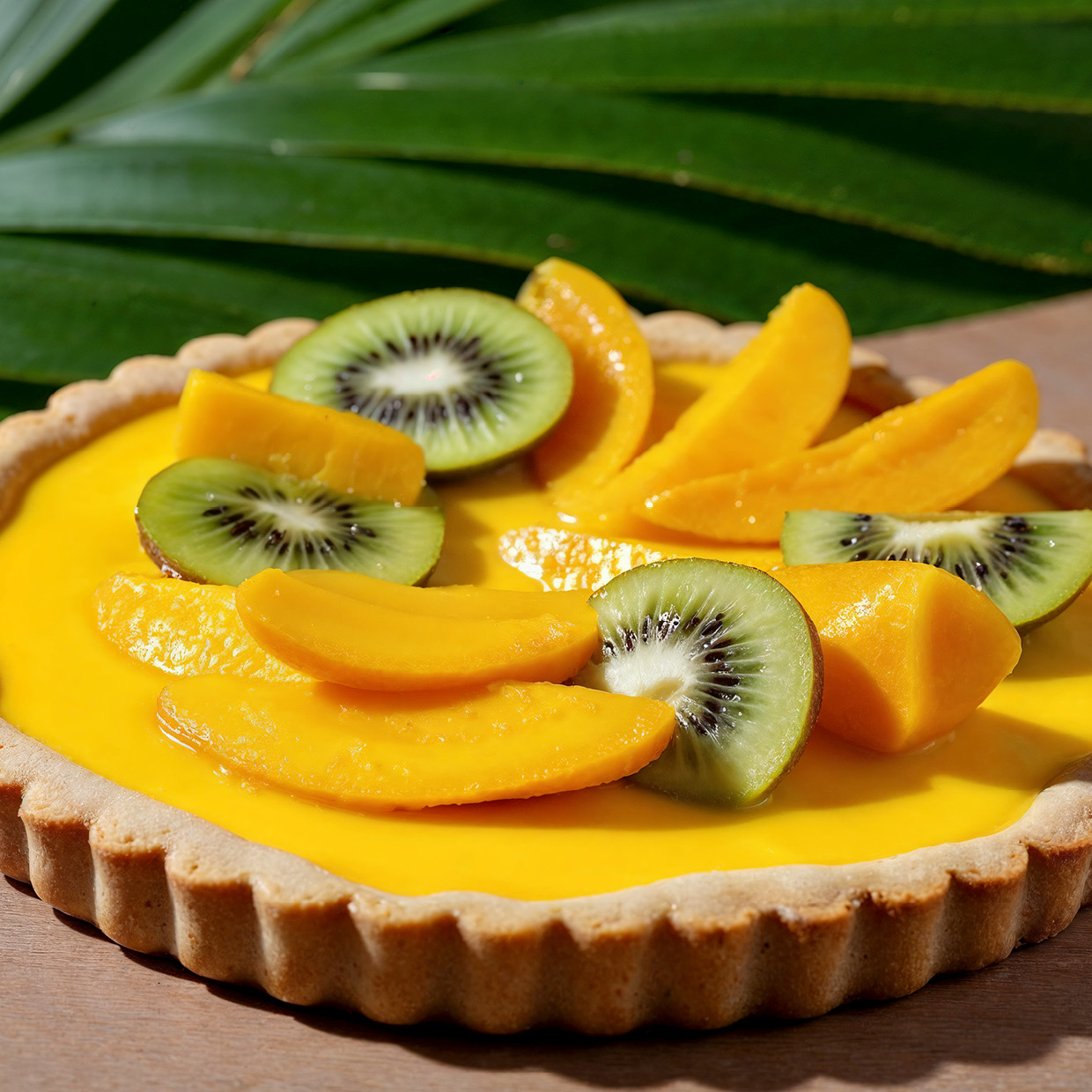 Mango Crumble Parfait